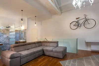 Area soggiorno di Cagliari Marina Harbour Guest house & Lounge