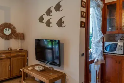 TV o dispositivi per l'intrattenimento presso Villa Sweet Simius
