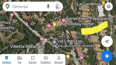 Planimetria di Villasimius villetta a 300 mt dalla spiaggia Via Libeccio n 67