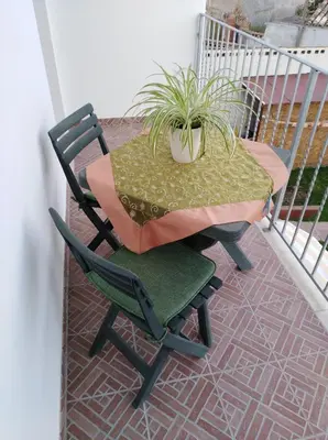 Balcone o terrazza di Casa Rosa dei Venti