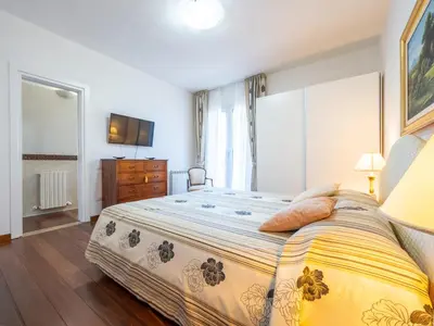Letto o letti in una camera di B&B Le Bouganville