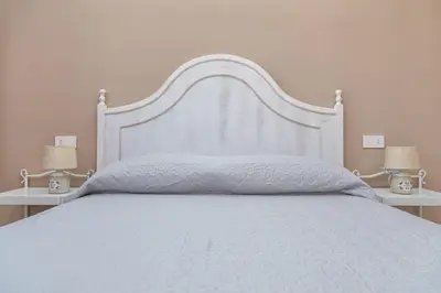 Letto o letti in una camera di B&B da Chiara