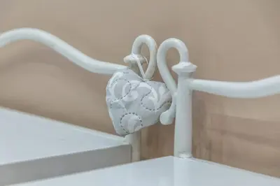Letto o letti in una camera di B&B da Chiara