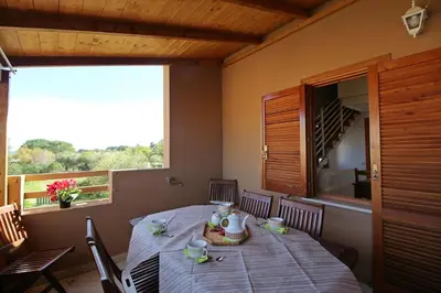 Balcone o terrazza di TRILOCALE MARGHERITA