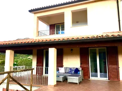 Balcone o terrazza di Villa La Vigna