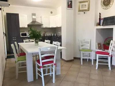 Cucina o angolo cottura di Villa La Vigna