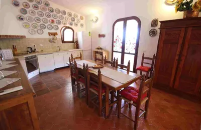 Cucina o angolo cottura di Villa Lucrezia
