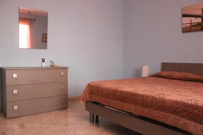 Letto o letti in una camera di Casa Vacanze Pula