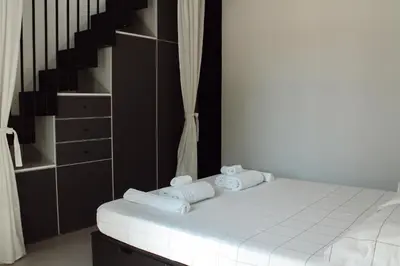 Letto o letti in una camera di Casa Clementa