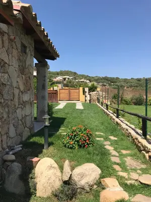 Paesaggio naturale nelle vicinanze della villa