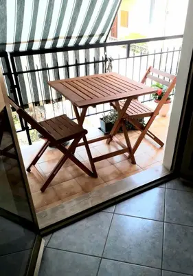 Balcone o terrazza di Costa vacanze in low cost - IUN P2923