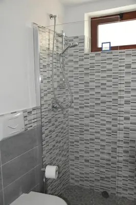 Bagno di Domus Carlotta Apartment with sea view Villasimius