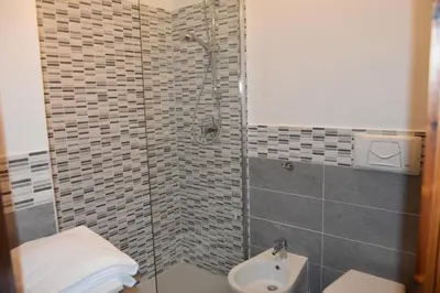 Bagno di Domus Carlotta Apartment with sea view Villasimius