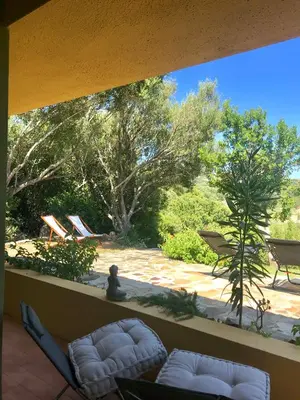 Balcone o terrazza di Domus Carlotta Apartment with sea view Villasimius