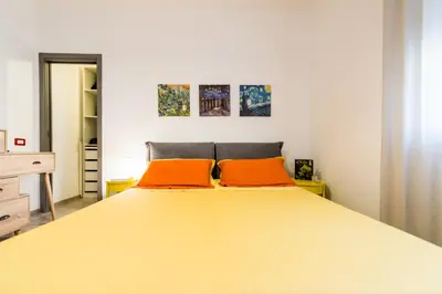 Letto o letti in una camera di Uliveto' s Apartment