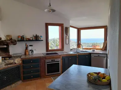 Cucina o angolo cottura di Villa Ibisco