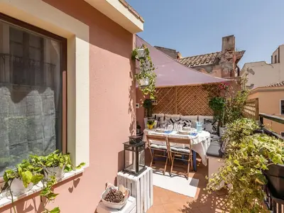 Edificio in cui si trova la casa vacanze