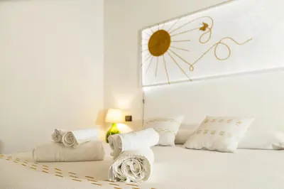 Letto o letti in una camera di Sa Crai B&B - Sardinian Experience