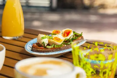 Cibo presso il bed & breakfast o nelle vicinanze