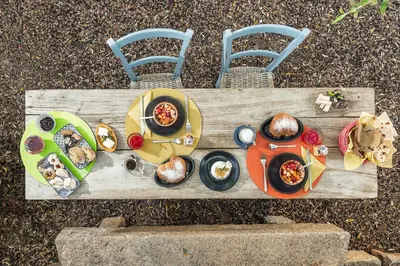 Cibo presso il bed & breakfast o nelle vicinanze