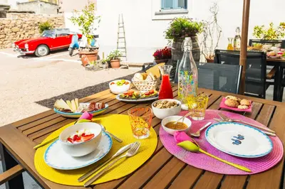 Cibo presso il bed & breakfast o nelle vicinanze