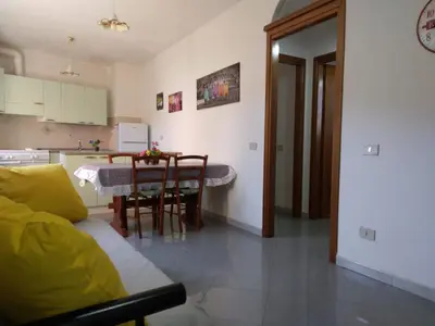 Cucina o angolo cottura di Appartamento Vacanza Barisardo SB