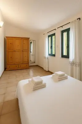 Letto o letti in una camera di Villa Nunzia Panoramica Vista Mare Capitana