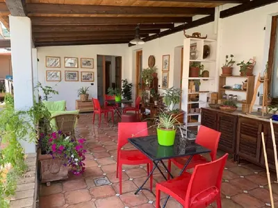 Area soggiorno di Arega B&B