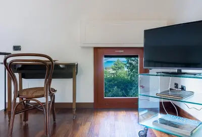 TV o dispositivi per l'intrattenimento presso In riva al mare