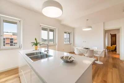 Planimetria di A Luxury apartment at Cagliari Poetto Beachfront