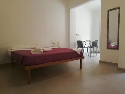 Letto o letti in una camera di Belle Époque