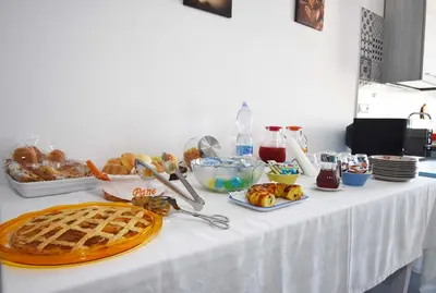 Cibo presso il bed & breakfast o nelle vicinanze