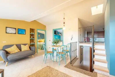 Cucina o angolo cottura di Casa Cala Luna