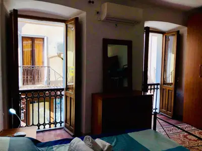 Letto o letti in una camera di Il Terrazzino Iglesias