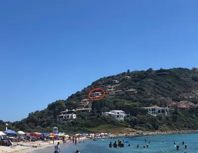 Paesaggio naturale nelle vicinanze della casa vacanze