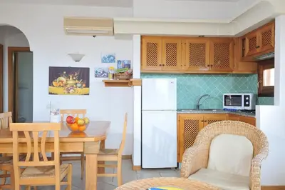 Cucina o angolo cottura di Spacious Apartment in Santa Maria Navarrese