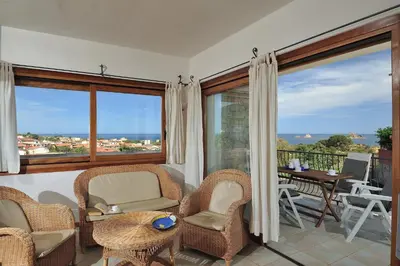 Balcone o terrazza di Spacious Apartment in Santa Maria Navarrese