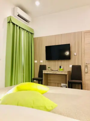 TV o dispositivi per l'intrattenimento presso Bardilio Luxury Rooms