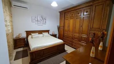 Letto o letti in una camera di Villa Chloe