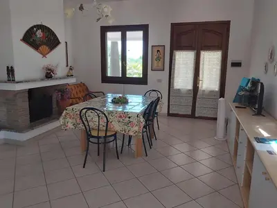 Cucina o angolo cottura di Casa Monika