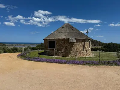Paesaggio naturale nelle vicinanze della casa vacanze