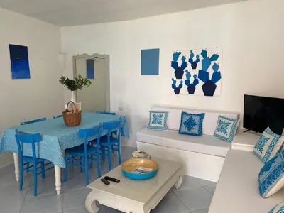 Area soggiorno di SUL MARE SARDEGNA VILLA CLITIA