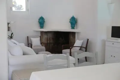 Area soggiorno di SUL MARE SARDEGNA VILLA MERCEDES