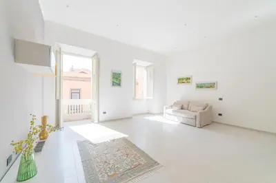 Letto o letti in una camera di Linee Moderne Apt - Wifi - AC