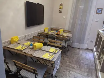 TV o dispositivi per l'intrattenimento presso Guesthouse Luisella