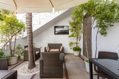 Area soggiorno di Hotel Belvir