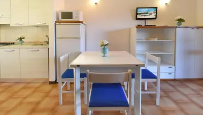 Cucina o angolo cottura di Residence Il Vascello
