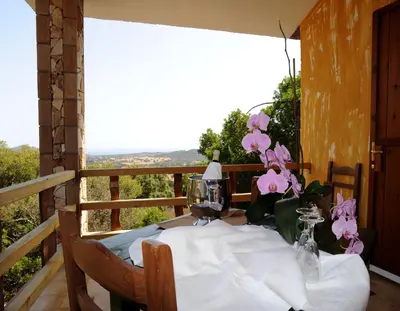Balcone o terrazza di Is Bisus