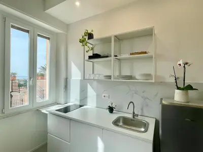 Cucina o angolo cottura di Poetto Beach House-Ausonia