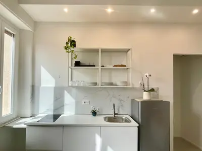 Cucina o angolo cottura di Poetto Beach House-Ausonia